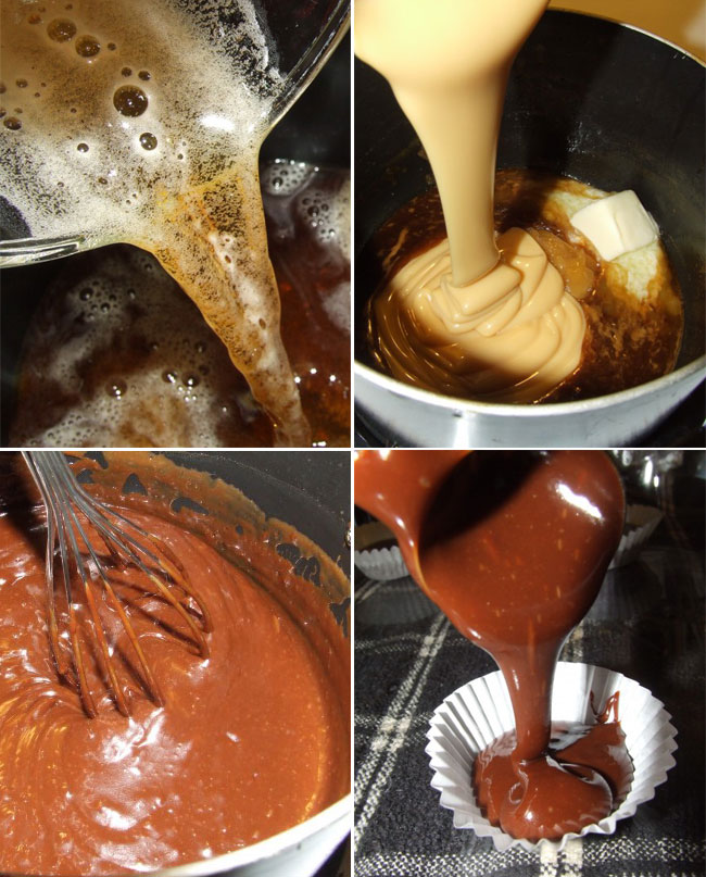 Gooey Beer Fudge Made with TwoRoads Holiday Ale