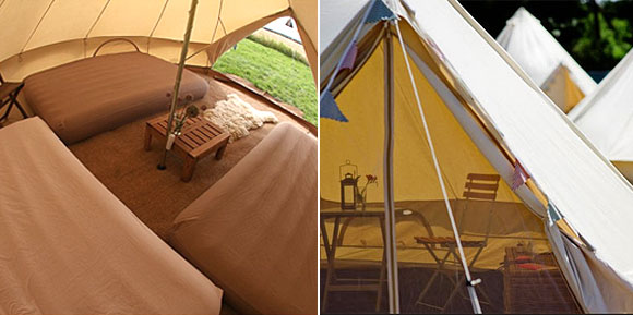 glamping essentials, glamorous camping