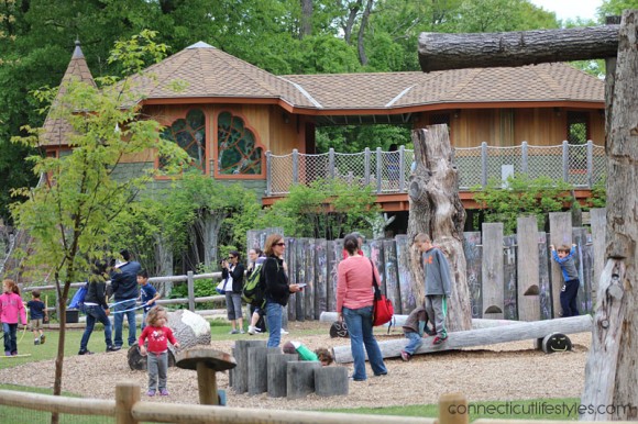 Roger Williams Zoo in Providence, Rhode Island, playground for kids