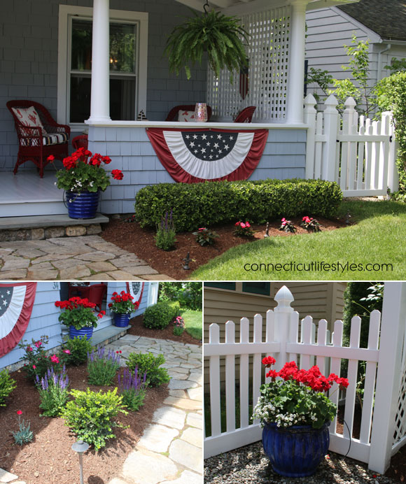 summer garden ideas, decorate a porch