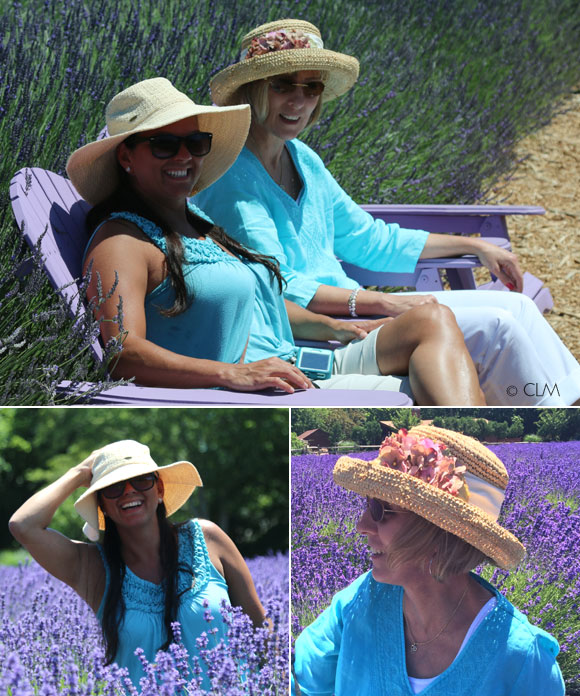 lavender ladies, flowered hats, lavender fields, lavender farm, Long Island