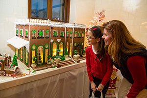 Gingerbread Contest, Rosecliff Mansions, Newport, Rhode Island