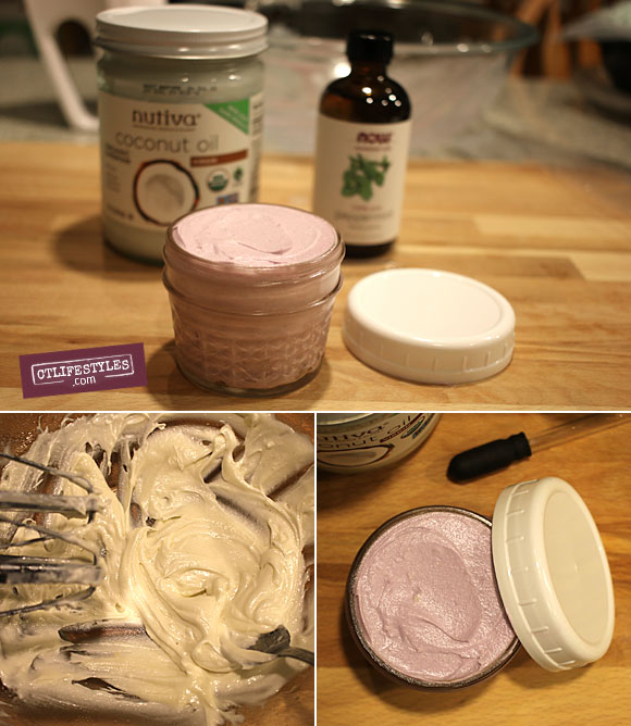 Peppermint or Lavender Foot Cream Recipe