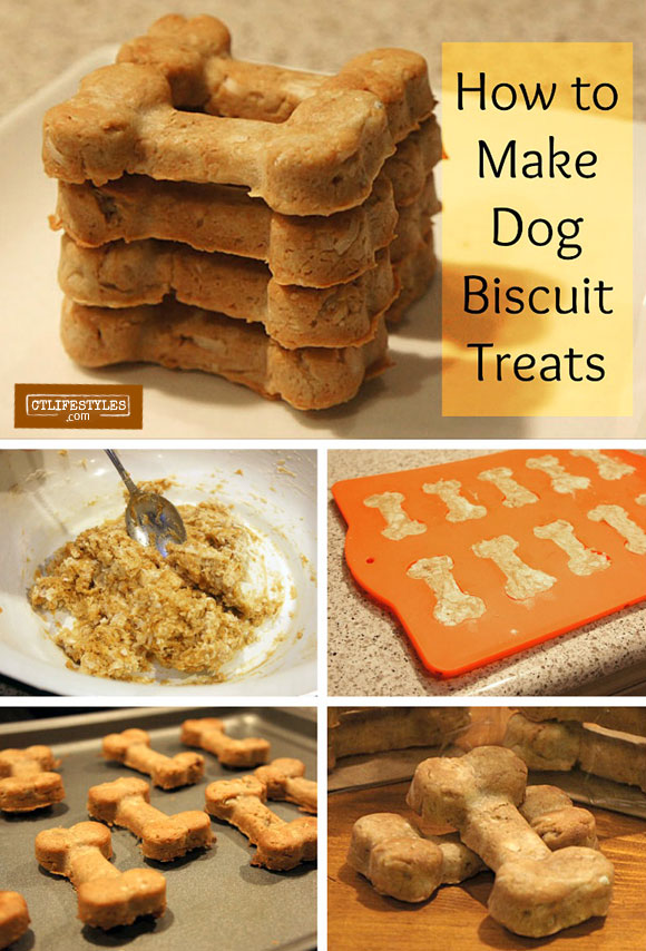 How to Make Homemade Peanut Dog Treats Biscuits Recipe