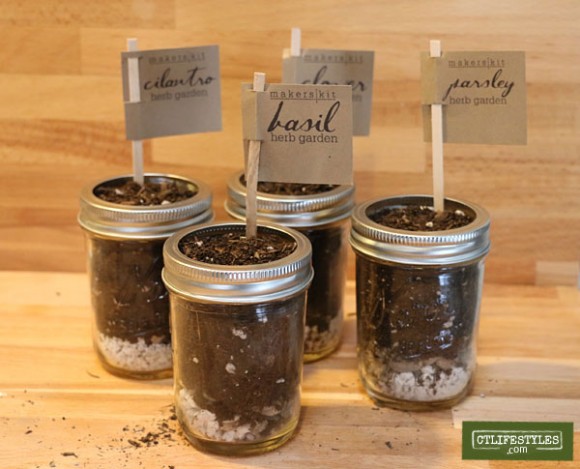 How to Create a Mason Jar Herb Garden