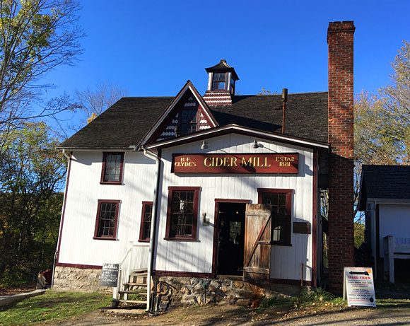 Day Tripping to Clyde's Cider Mill in Mystic Connecticut