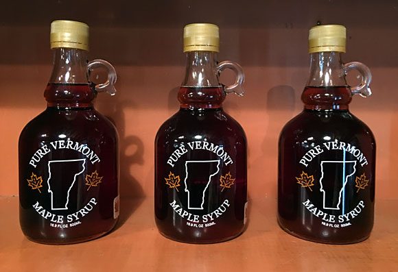 Vermont Maple Syrup at Clyde's Cider Mill