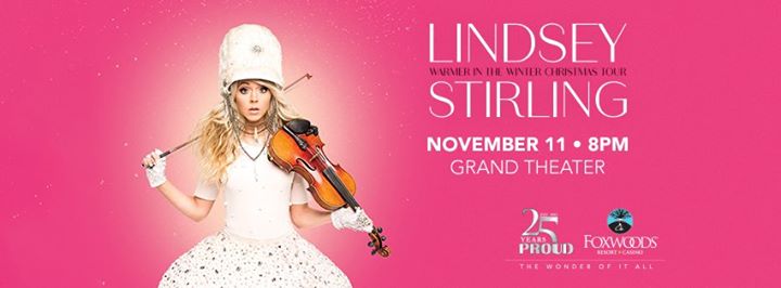 Lindsey Stirling Warmer in the Winter Christmas Tour at Foxwoods
