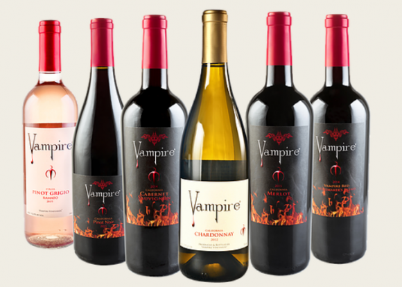 Vampire Halloween Wines