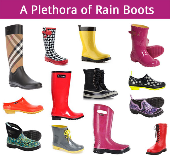 Cute Rain Boots for Spring
