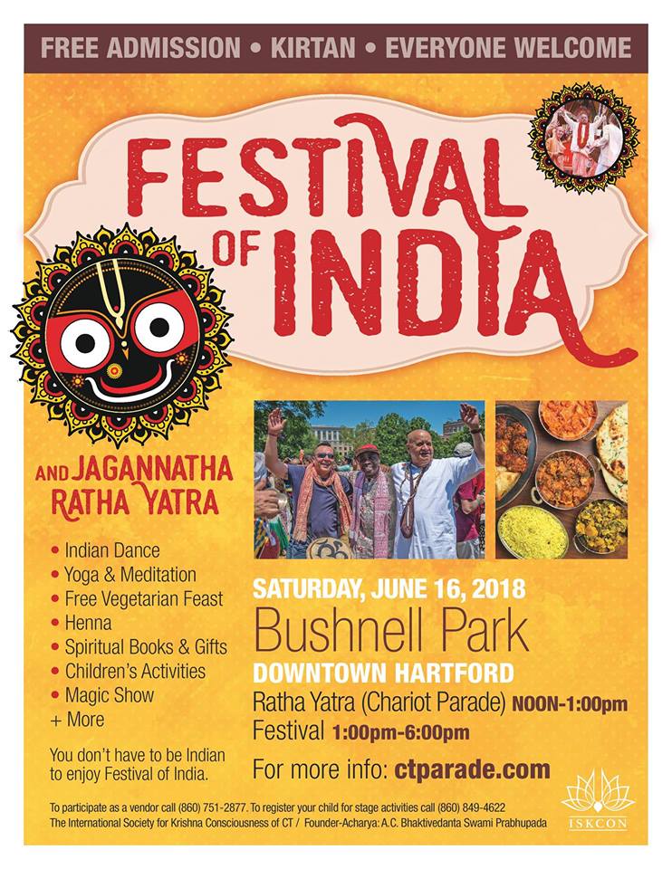 Festival of India at Bushnell Park, Hartford, Connecticut