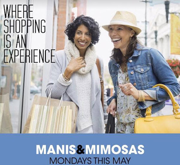 Manis & Mimosas Mondays as The Promenade Shops at Evergreen Walk