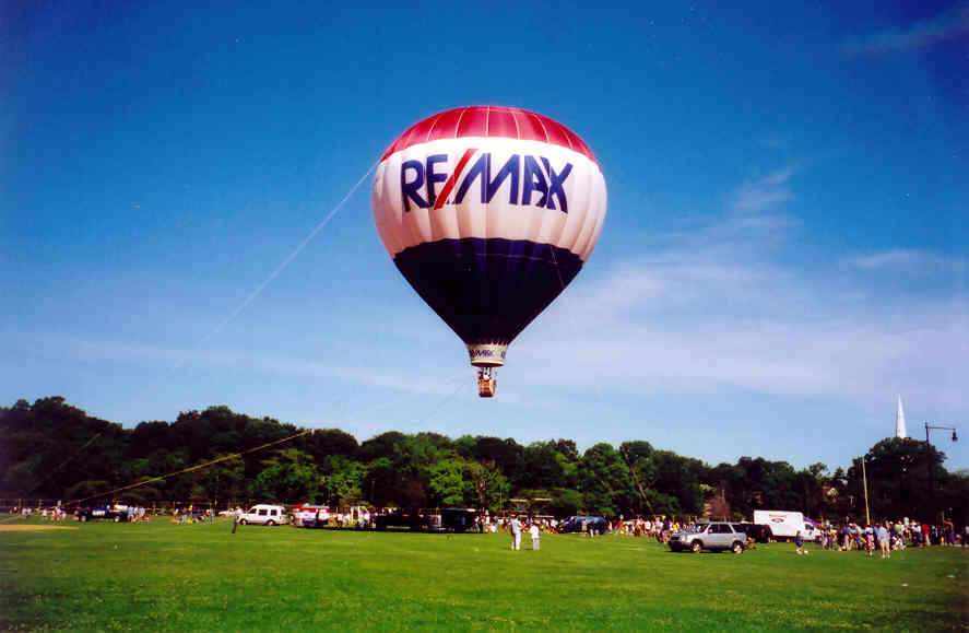 Hot Air Balloon Rides at Mill Pond Park, Newington