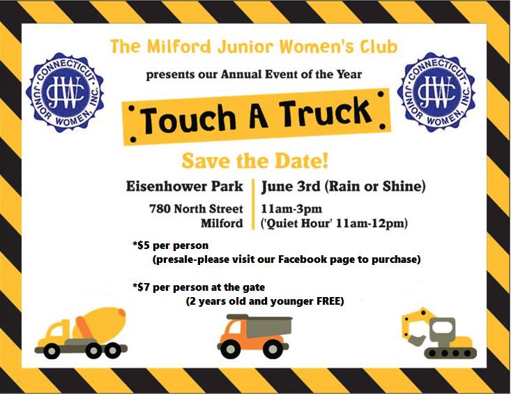 Junior Woman's Club of Milford Touch A Truck