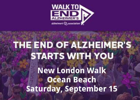 New London Walk at Ocean Beach to End Alzheimer's