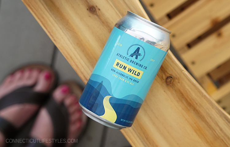 Run Wild non-alcoholic IPA for craft beer lovers. Brewed with a blend of five Northwest hops, it has an approachable bitterness to balance the specialty malt body. It pairs perfectly with summer meals and is 70 calories.