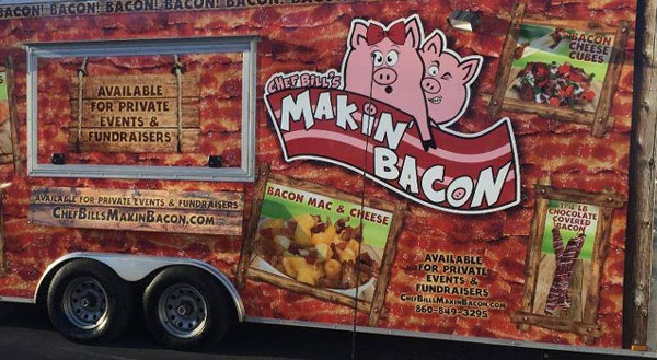 Bacon Themed Food Truck Festival, New London, Connecticut