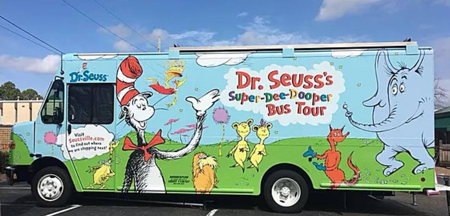 Dr. Seuss' Super-Dee-Dooper Bus Tour Connecticut