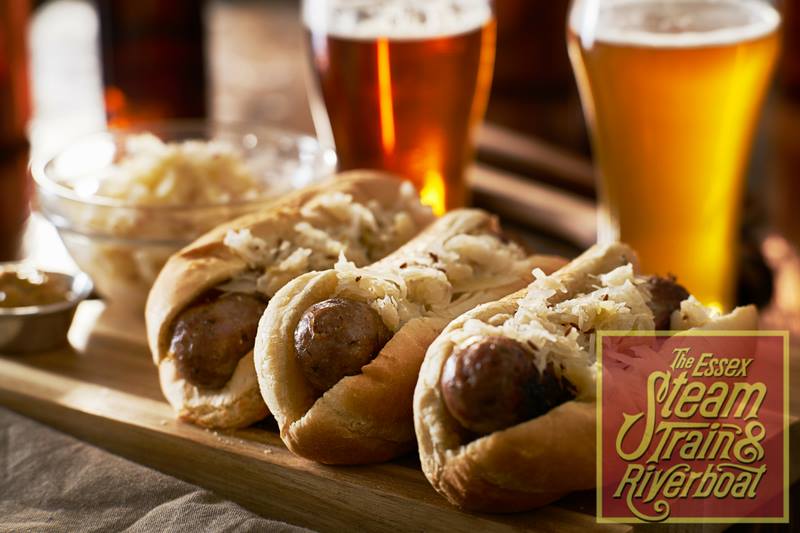 Beer & Brats Onboard the Essex Steam Train & Riverboat