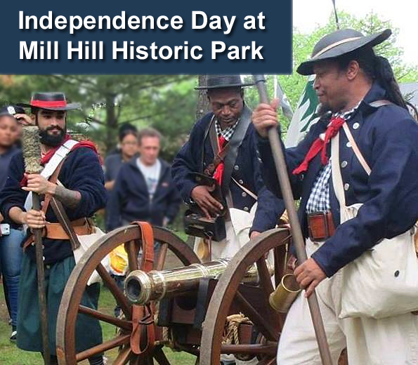 Independence Day at Mill Hill Historic Park