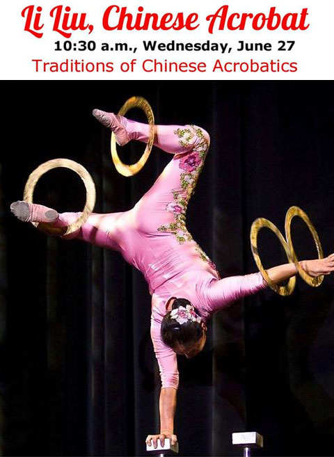 Li Liu, Chinese Acrobat