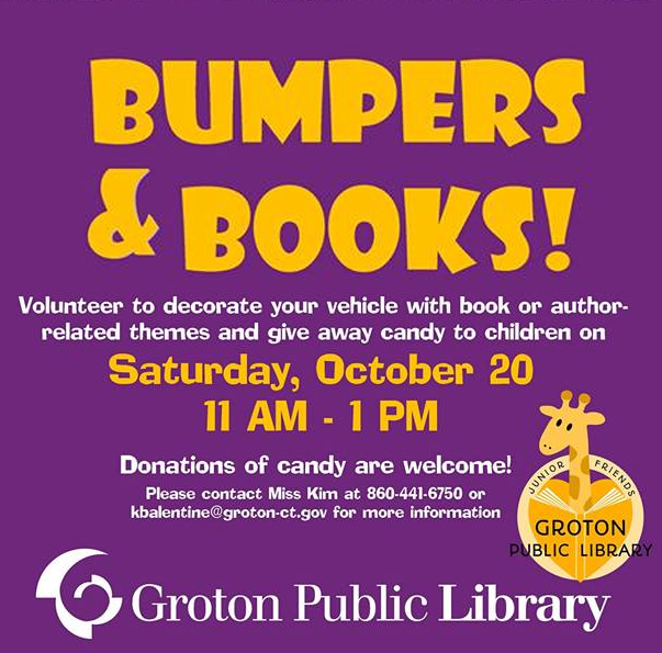 Bumpers & Books at the Groton Public Library