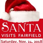 Santa's Arrival in Fairfield