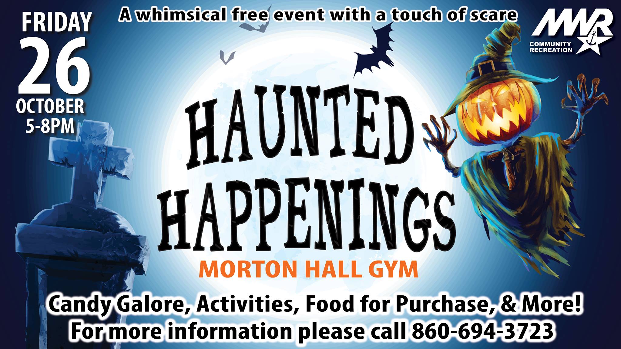 Haunted Happenings at Morton Hall Gym Groton