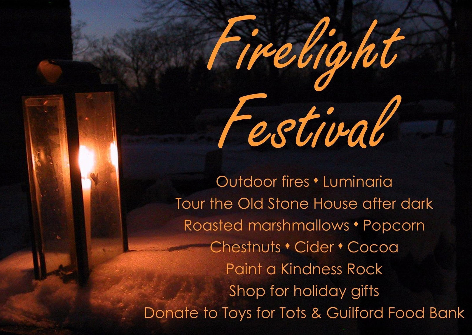 Firelight Festival at Henry Whitfield State Museum (Guilford)