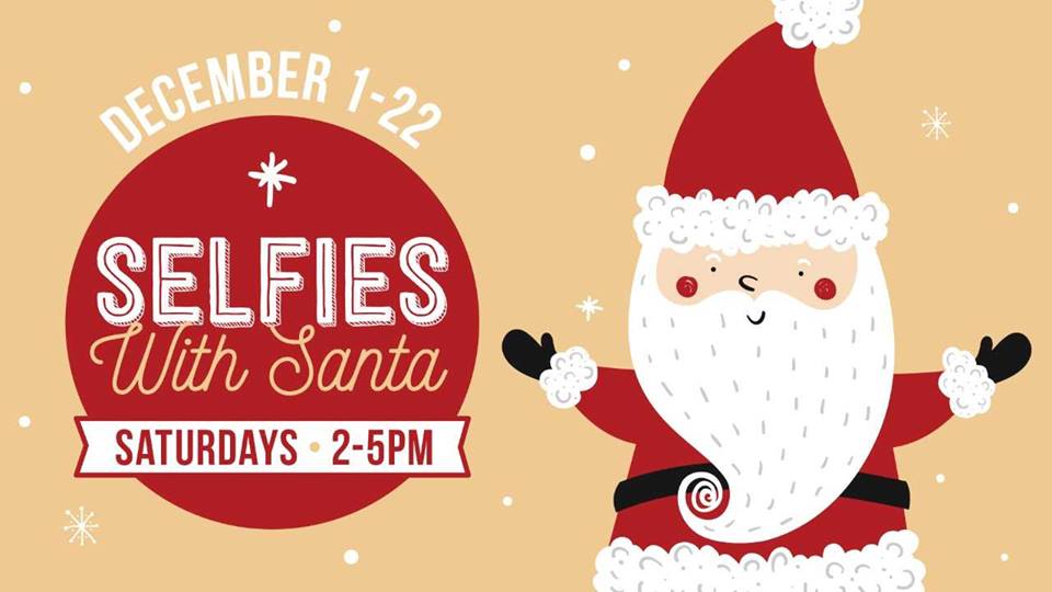 Free Selfies with Santa Saturdays in December at Tanger Outlets Foxwood