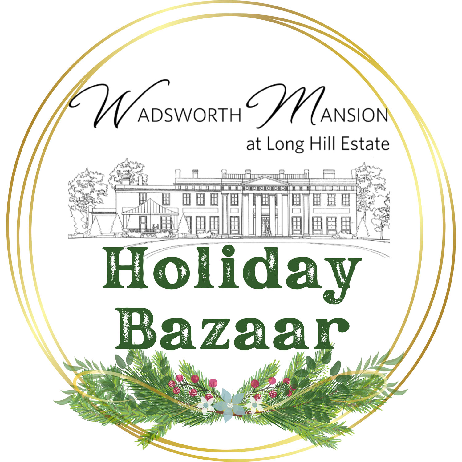 Holiday Bazaar at Wadsworth Mansion at Long Hill Estate