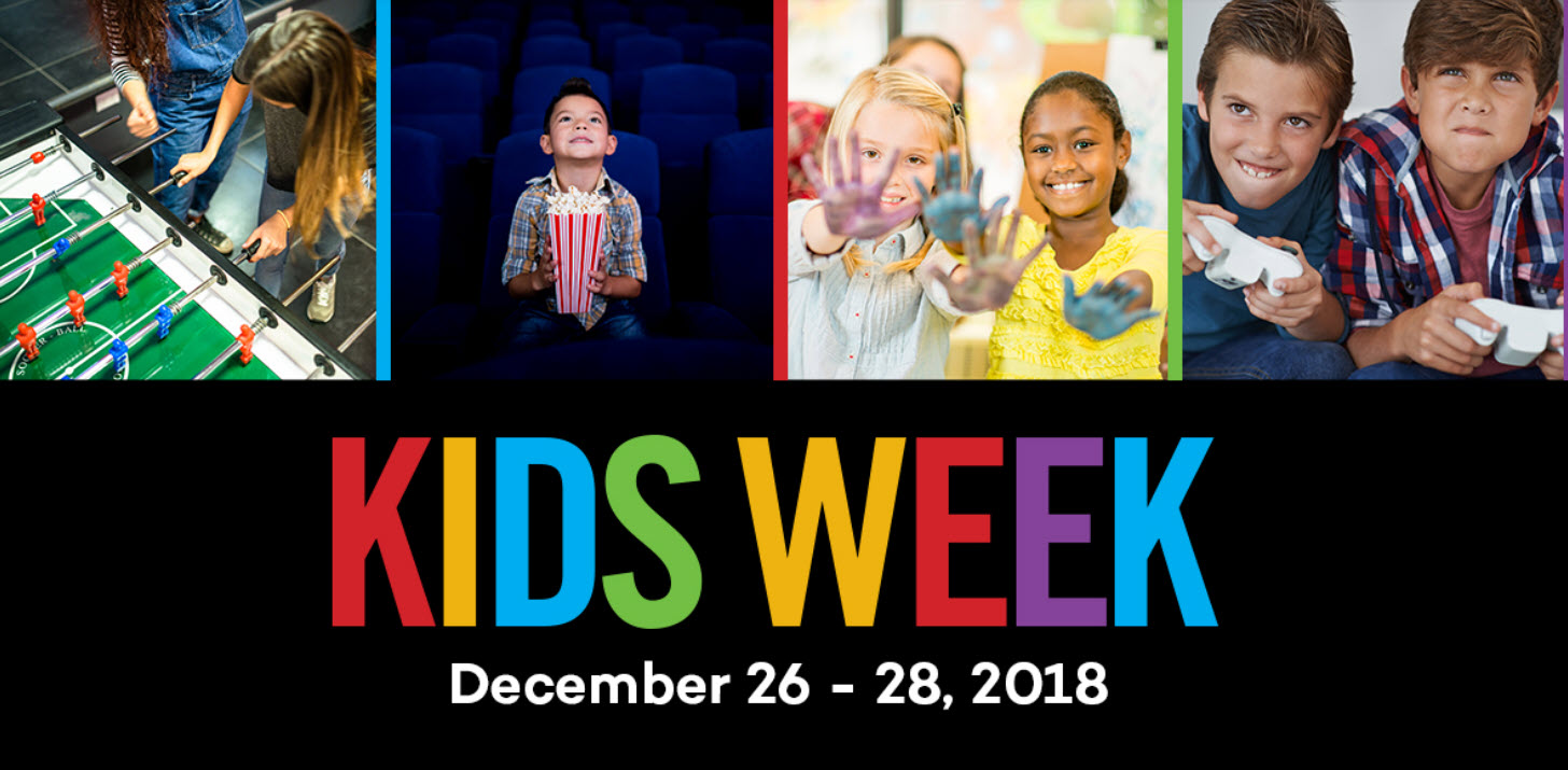 Kids Week at Foxwoods: 12/26-12/28