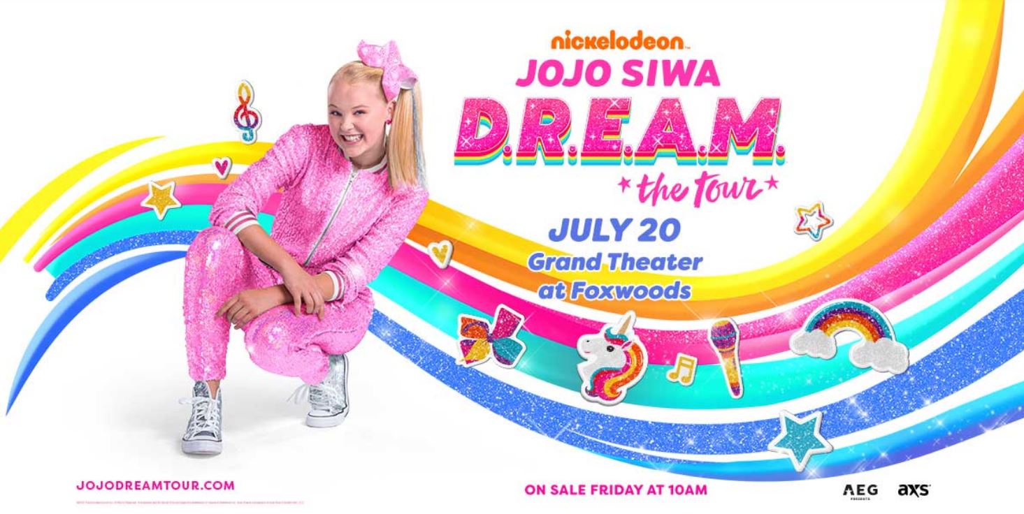 Nickelodeon’s JoJo Siwa D.R.E.A.M. The Tour at Foxwoods Resort Casino
