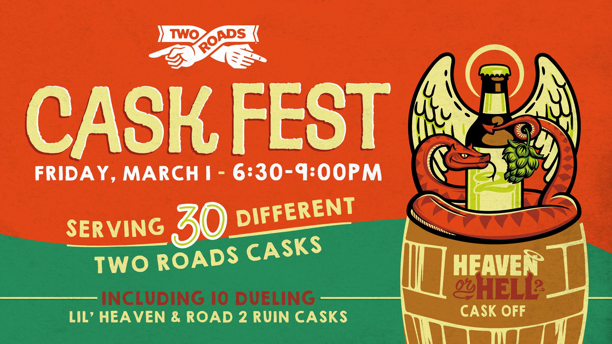 Two Roads Brewing Company Cask Fest