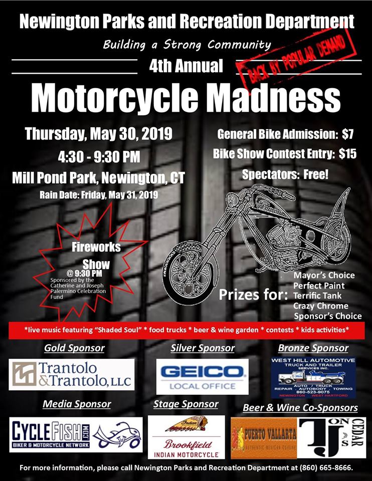 Motorcycle Madness at Mill Pond Park