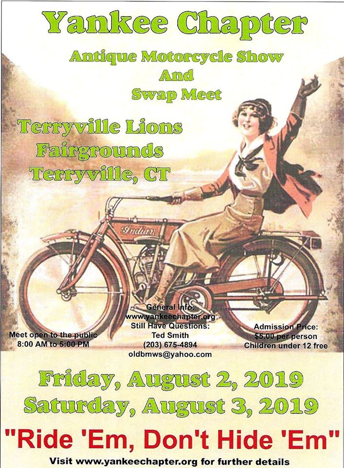 2019 Terryville Antique Motorcycle Show and Swap Meet