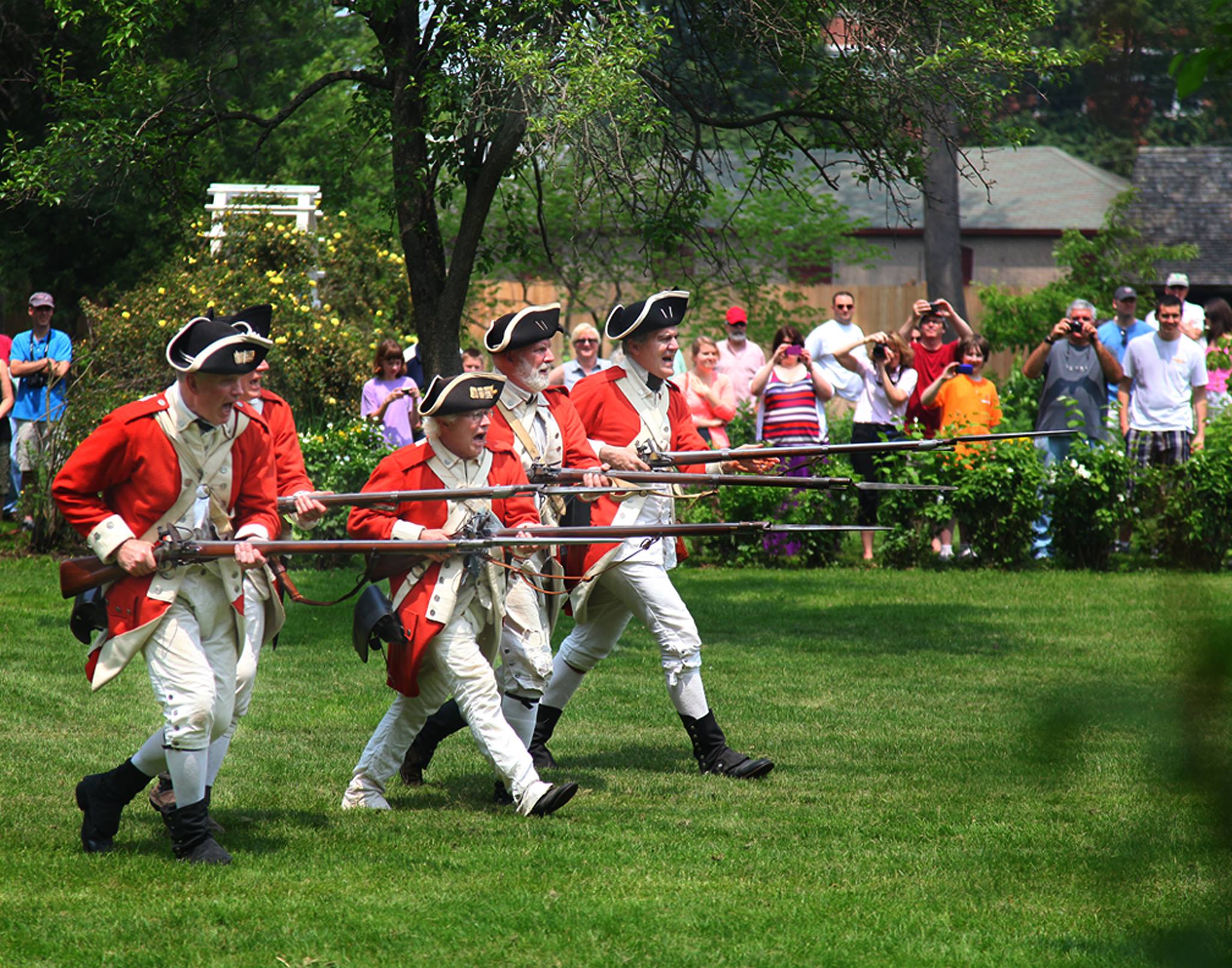 Revolutionary War Encampment at Webb-Deane-Stevens Museum