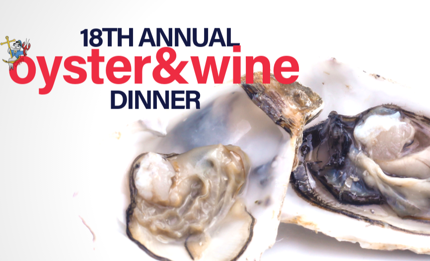 Annual Oyster and Wine Dinner Flanders Fish Market East Lyme