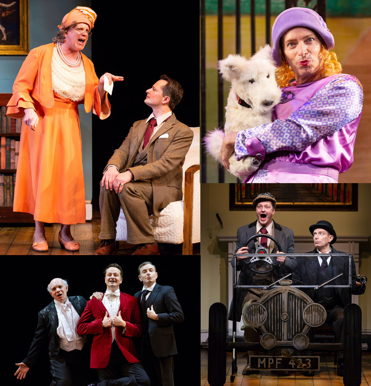 Jeeves & Wooster in Perfect Nonsense at the Hartford Stage