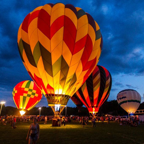 Annual Plainville Fire Company's Hot Air Balloon Festival
