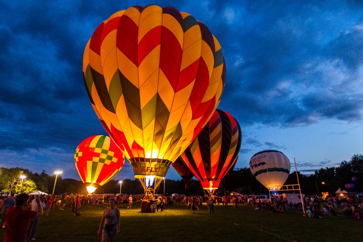 Annual Plainville Fire Company's Hot Air Balloon Festival