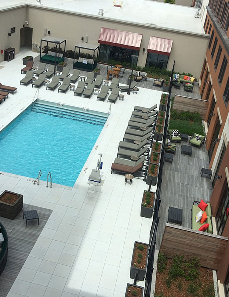 MGM Springfield Hotel Swimming Pool