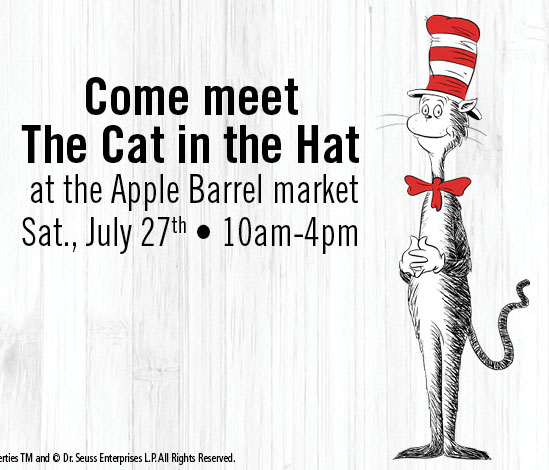 Meet The Cat in the Hat at Lyman Orchards