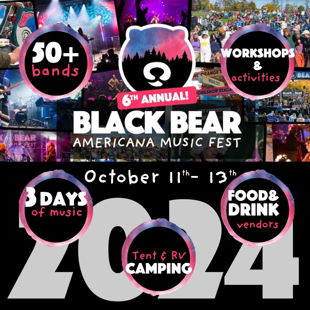 Black Bear Americana Music Fest at the Goshen Fairgrounds 2024