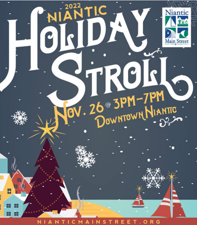 The Annual Niantic Holiday Stroll in Downtown Niantic