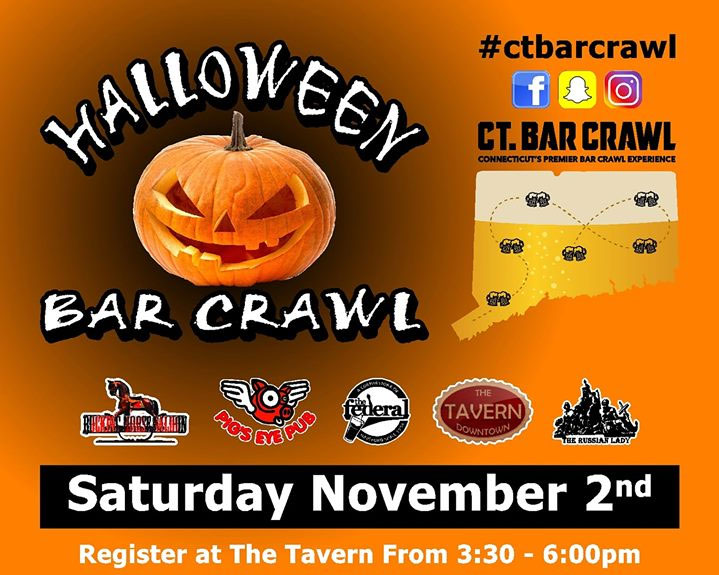 Halloween Bar Crawl (Downtown Hartford)