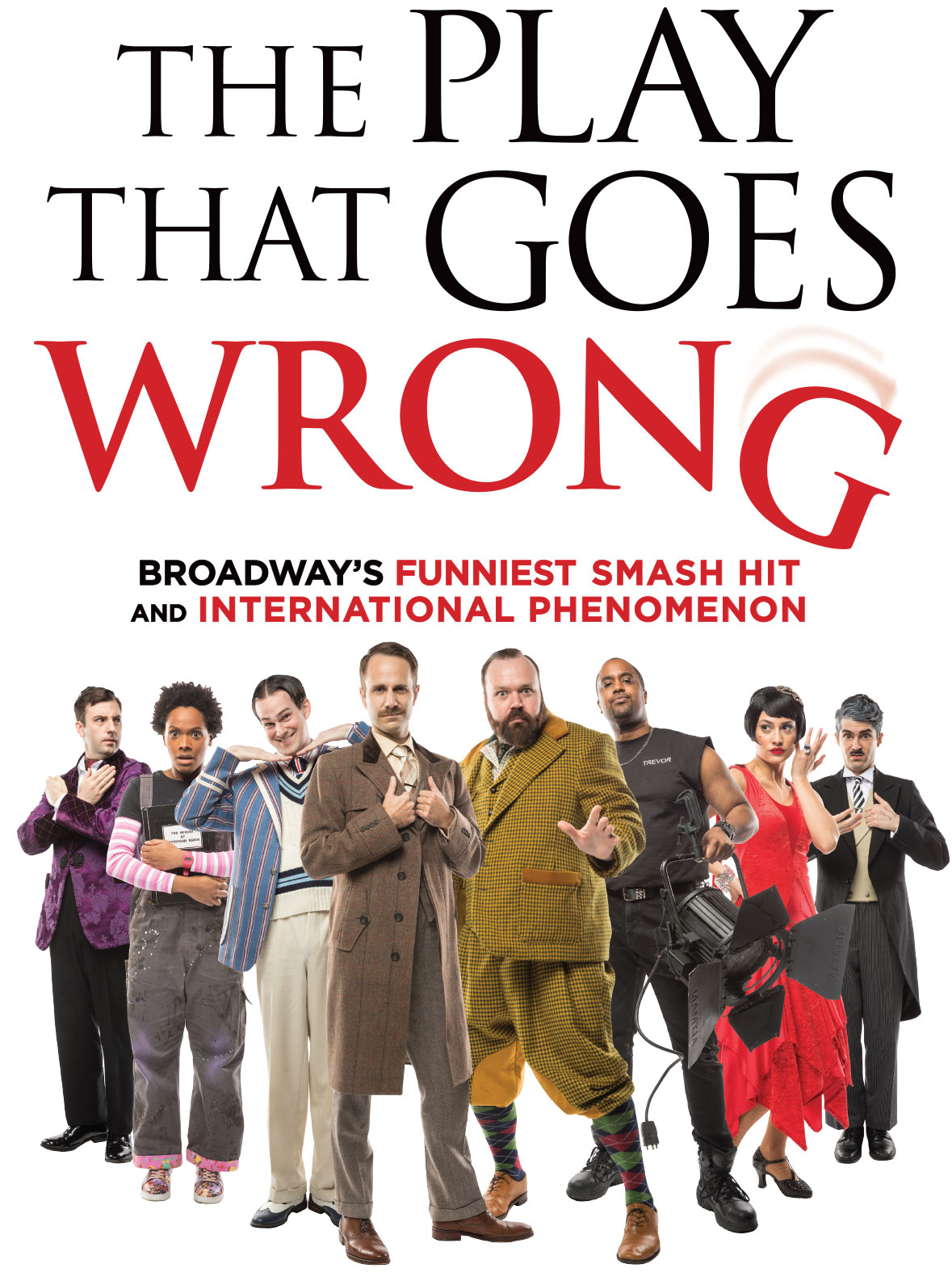 The Play That Goes Wrong at the Shubert Theatre New Haven