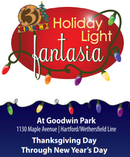 2019 Holiday Light Fantasia at Goodwin Park Hartford