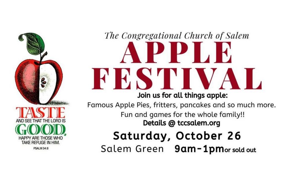 50th Annual Apple Festival at the Congregational Church Salem