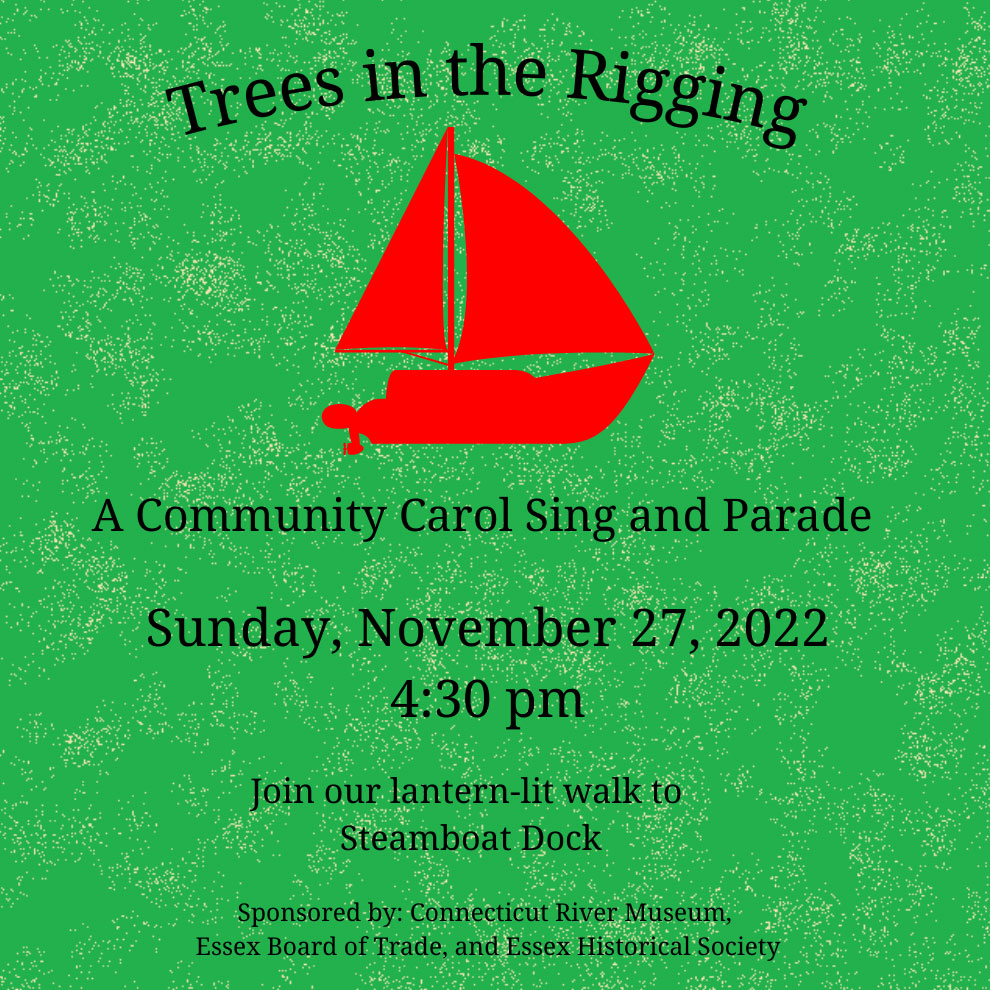 Trees in the Rigging Parade on Main Street in Downtown Essex